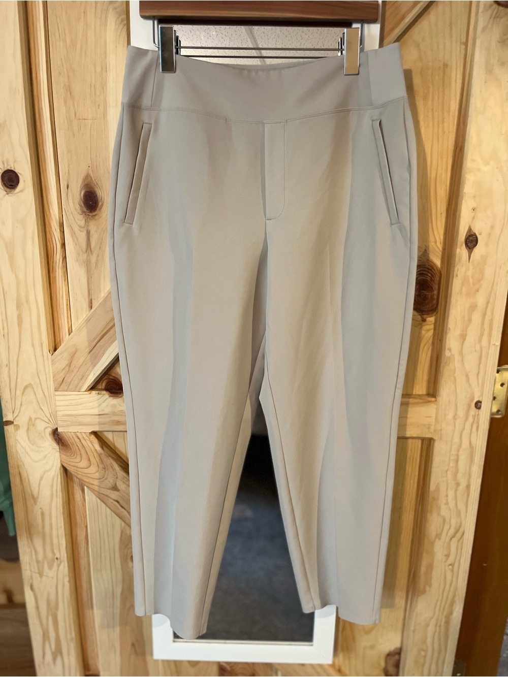 Athleta Endless High Rise Pants Beige Size 12